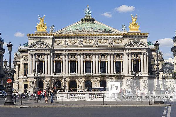Garnier Oper  Paris  Frankreich  Europe