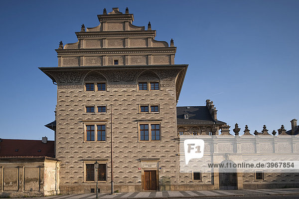 Schwarzenberg Palais  Prag  Tschechien  Europa