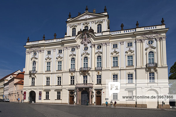 Erzbischöfliches Palais  Martinicky Palais  UNESCO-Weltkulturerbe  Prag  Tschechien  Europa