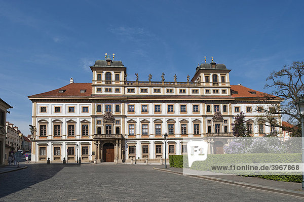 Toskanisches Palais  Unesco Weltkulturerbe  Prag  Tschechische Republik  Europa