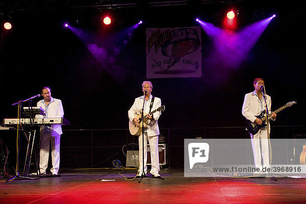 Swiss pop and folk band Calimeros live at the Musigstadl in the Horwerhalle hall Switzerland
