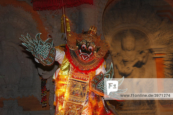 Garuda  Barong-Tanz-Vorführung  Ubud  Bali  Republik Indonesien  Südostasien