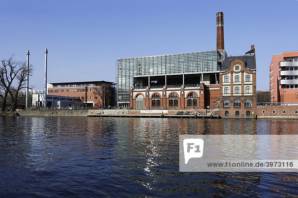 Radialsystem V  cultural venue and Ibis Hotel on the Spree River  Berlin  Germany  Europe