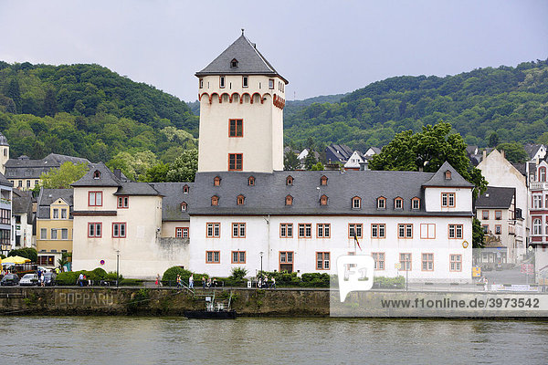 Alte Burg in Boppard am Rhein  Rheinland-Pfalz  Deutschland  Europa