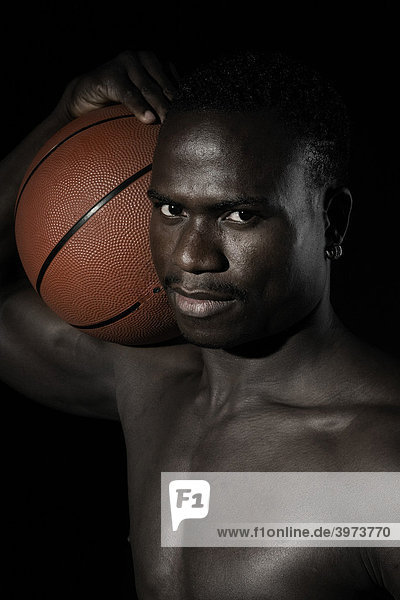 Basketball player  portrait