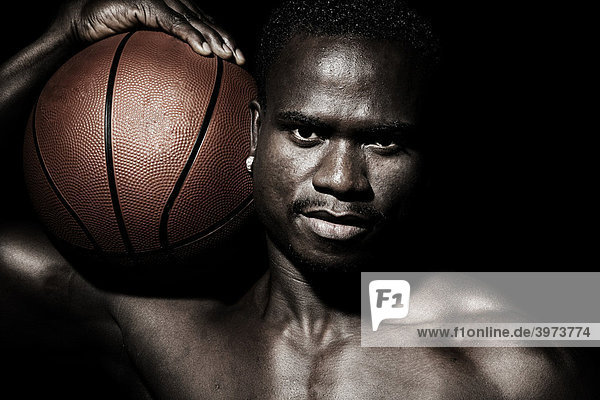 Basketballspieler  Portrait