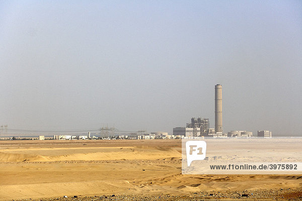 Kraftwerk  Sinai  Ägypten  Nordafrika  Afrika