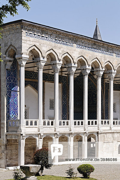 Cinili-Pavillon  Archäologisches Museum  Topkapi-Palast  Istanbul  Türkei