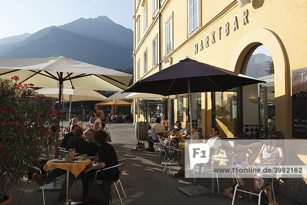 CafÈ Marktbar  Innsbruck  Tirol  Österreich  Europa