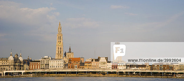 Panorama von Antwerpen  Belgien