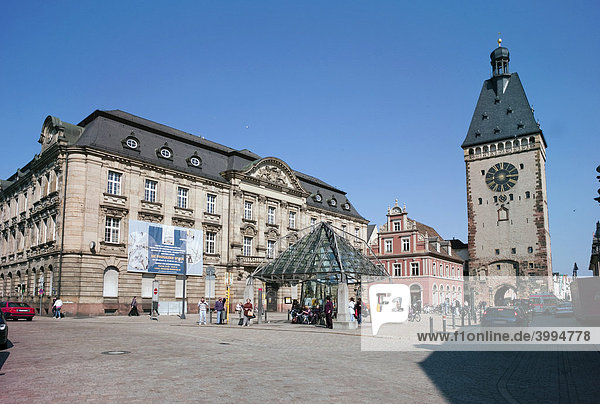 Altpörtel  ehmals westliches Stadttor der Stadt Speyer  eines der höchsten und bedeutendsten Stadttore Deutschlands  Speyer  Rheinland-Pfalz  Deutschland  Europa