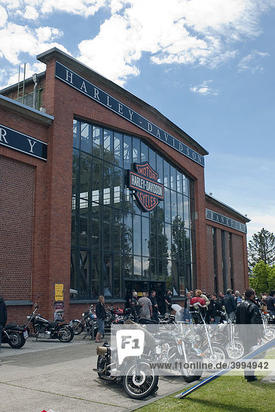 Harley Davidson Factory Frankfurt  official Harley Davidson dealer  Frankfurt  Hesse  Germany  Europe
