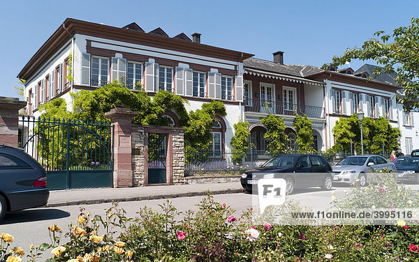 Villa G.H. von Mumm, Rotkäppchen-Mumm Sektkellereien, Eltville, Hessen, Deutschland, Europa