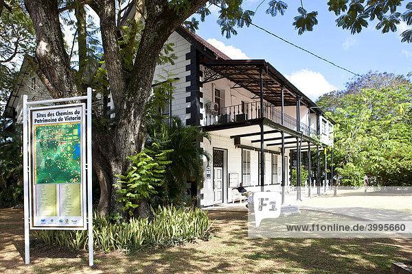Das Victoria House in der Francis Rachel Street  Hauptstadt Victoria  Insel Mahe  Seychellen  Indischer Ozean  Afrika