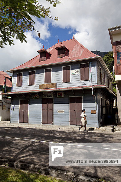 Historical Museum at Francis Rachel Street  the capital of Victoria  Mahe Island  Seychelles  Indian Ocean  Africa