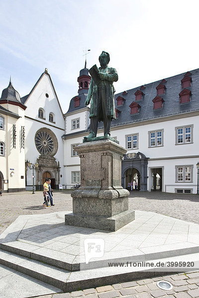 Der Jesuitenplatz  Koblenz  Rheinland-Pfalz  Deutschand  Europa