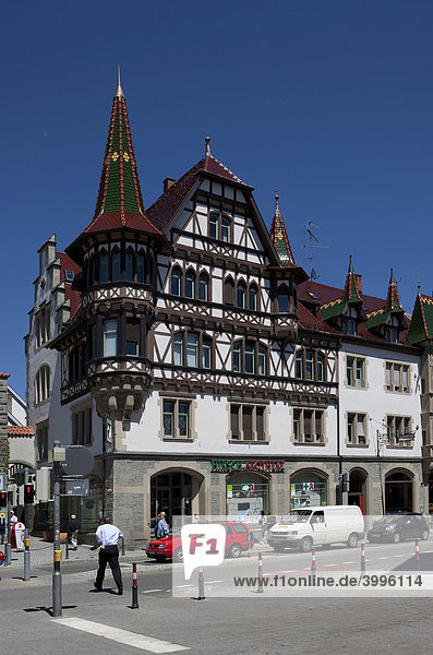Altes Fachwerkhaus am Schnetztor  Konstanz  Bodensee  Baden-Württemberg  Deutschland  Europa