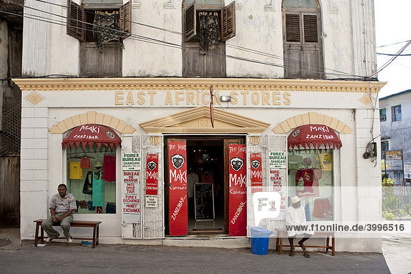 East African Stores  Stone Town  Stonetown  Sansibar  Tansania  Afrika