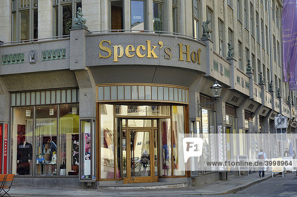 Speck's Hof  Leipzig  Saxony  Germany  Europe