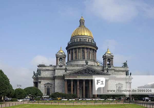 Isaakskathedrale  Sankt Petersburg  Russland  Europa