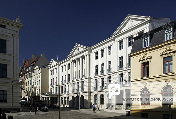 Finanzministerium des Landes Mecklenburg-Vorpommern in der Schlossstraße Schwerin Mecklenburg-Vorpommern Deutschland Europa