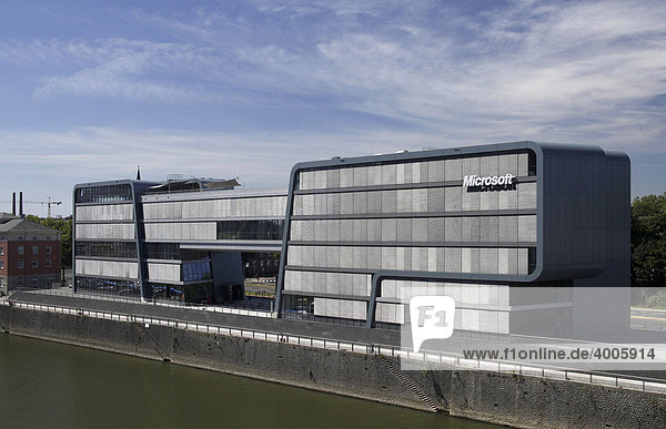 Bürogebäude RheinauArtOffice im Rheinauhafen  Microsoft  Köln  Rheinland  Nordrhein-Westfalen  Deutschland  Europa