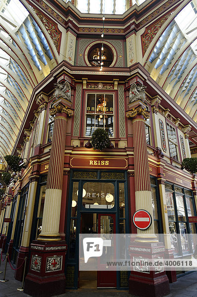 Spitalfields Market  London  England  Großbritannien  Europa