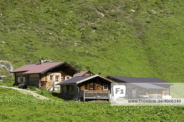 Stoankasern-Alm  Hintertux  Zillertal  Tirol  Österreich  Europa