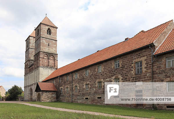 Prämonstratenserkloster Sankt Marien in Veßra  Landkreis Hildburghausen  Thüringen  Deutschland  Europa