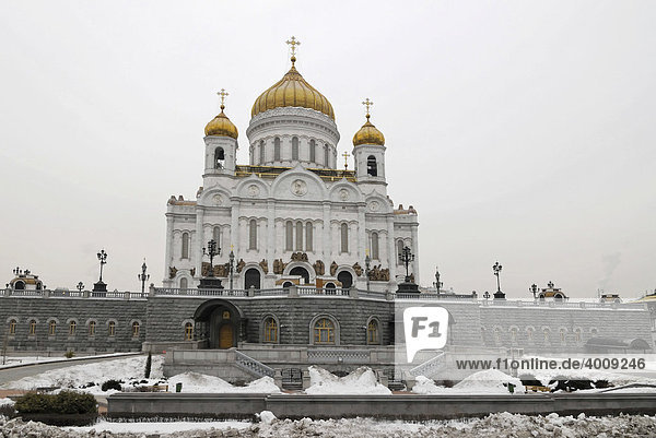 Christ-Erlöser-Kathedrale  Moskau  Russland