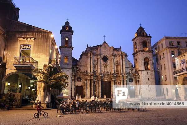 Kathedrale von Havanna  Kuba  Karibik  Große Antillen