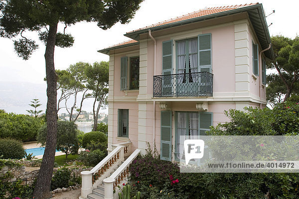 Kleine Villa mit Pool  Luxus  Cap Ferrat  bei Nizza  Cote d'Azur  Frankreich