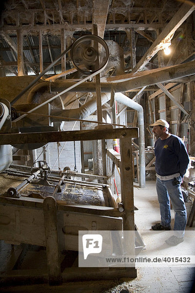 The Conrad Rice Mill  the oldest functioning rice mill in the United States  New Iberia  Louisiana  USA