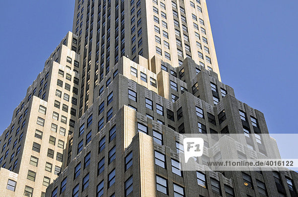 500 Fifth Avenue  ein Hochhaus im Art DÈco Baustil der 30er Jahre  Manhattan  New York City  USA