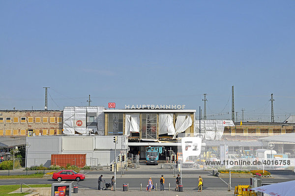 Sanierung des Hauptbahnhofs in Dortmund  Nordrhein-Westfalen  Deutschland  Europa