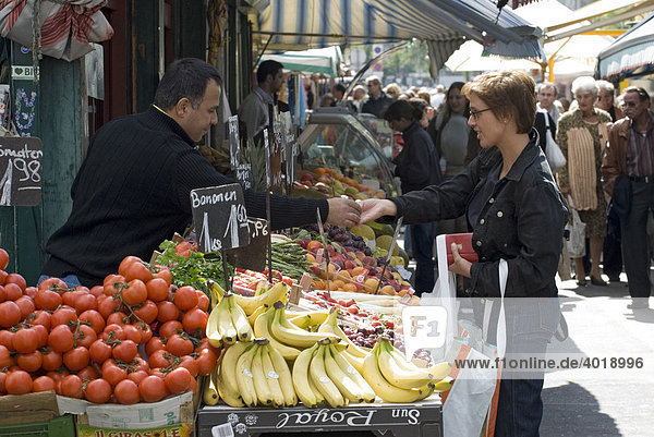 Naschmarkt  Wien  Österreich  Europa