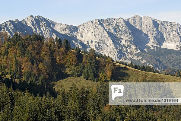 Hoher Nock  Nationalpark Kalkalpen  Oberösterreich  Österreich  Europa