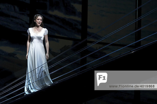 Annemieke van Dam  actress playing Elisabeth  in the Elisabeth Musical  at the premier in the 11 Theatre in Zurich  Switzerland