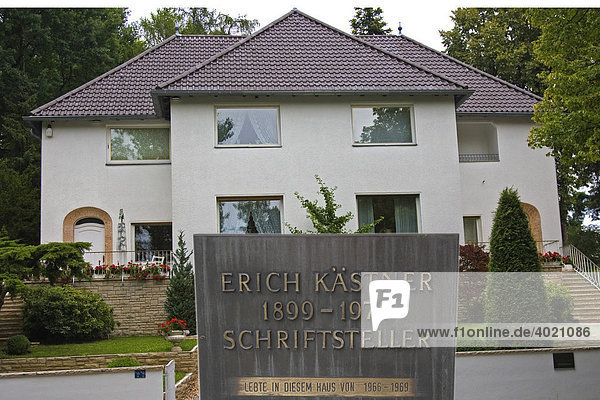 Das Haus in dem Erich Kästner wohnte  Berlin  Deutschland  Europa
