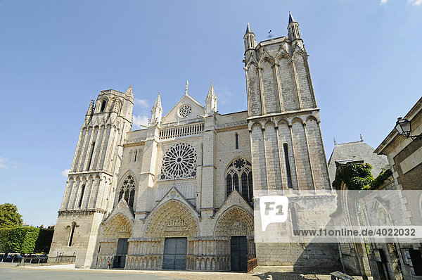 Kathedrale Saint Pierre  Poitiers  Poitou Charentes  Frankreich  Europa