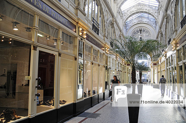 Passage Pommeraye  shopping centre  Nantes  Pays de la Loire  France  Europe