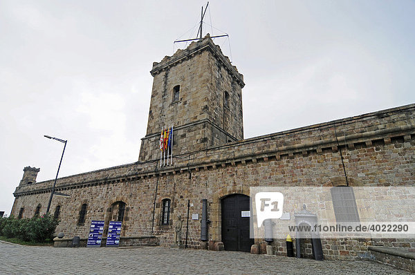Museu Militar  Militärmuseum  Castell de Montjuic  Burg  Festung  Barcelona  Katalonien  Spanien  Europa