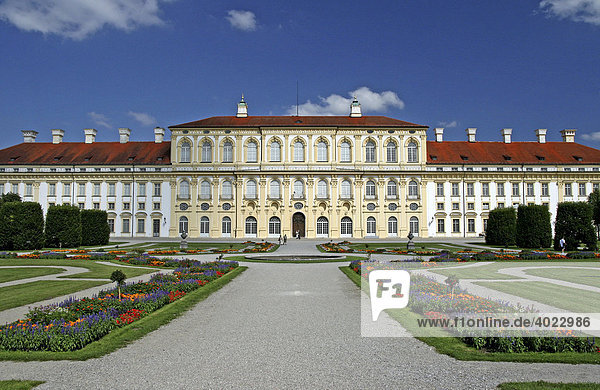 Neues Schloss Schleißheim  Oberschleißheim bei München  Oberbayern  Bayern  Deutschland  Europa