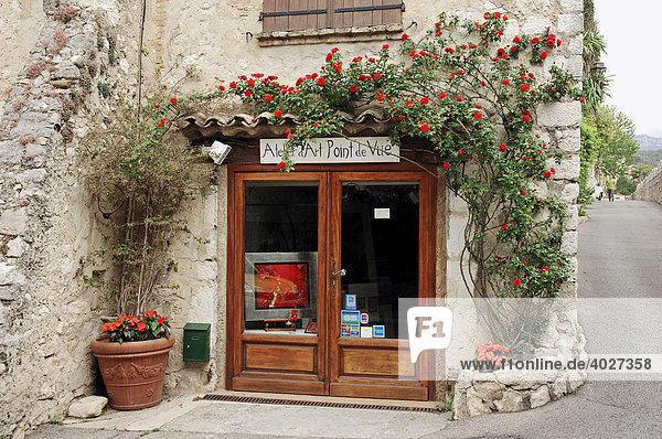 Geschäft  Saint-Paul de Vence  Alpes-Maritimes  Provence-Alpes-Cote d'Azur  Südfrankreich  Frankreich  Europa