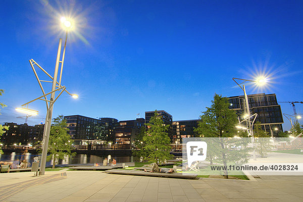 Die Marco Polo Terrassen in der Hafencity von Hamburg Deutschland Europa
