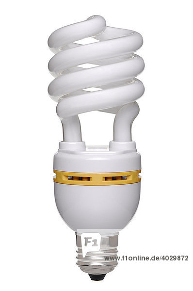 Energy saving lightbulb  environmentally friendly alternative to traditional light bulbs