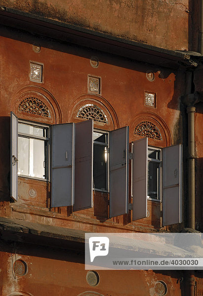 Fenster in Jaipur  Rajasthan  Indien