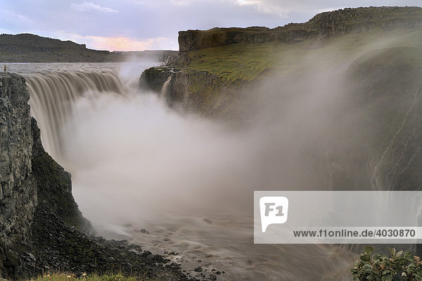 Dettifoss Waterfall  Iceland  Europe