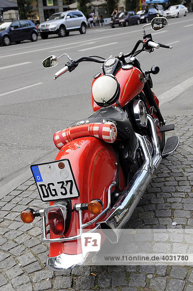Indian Motorcycle  indischer Nachbau der Harley Davison  München  Bayern  Deutschland  Europa