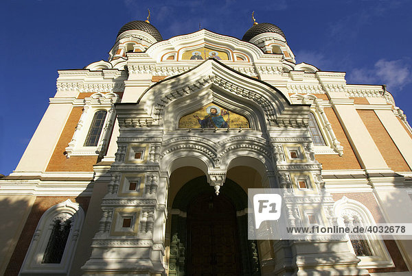 Alexander Nevsky Kathedrale  Tallinn  Estland  Europa